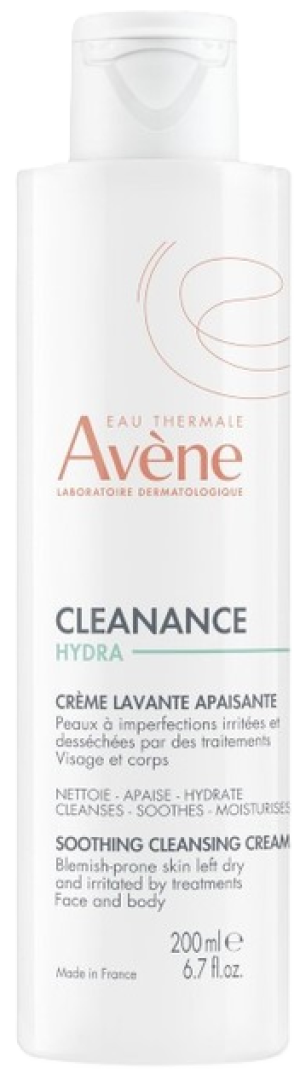 AVENE CLEANANCE HYDRA Oczyszczający Krem Łagodzący 200 ml