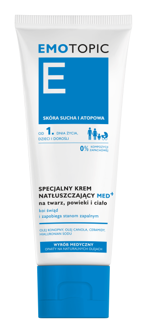 EMOTOPIC MED+ Specjalny Krem Natłuszczający skóra sucha - 75 ml