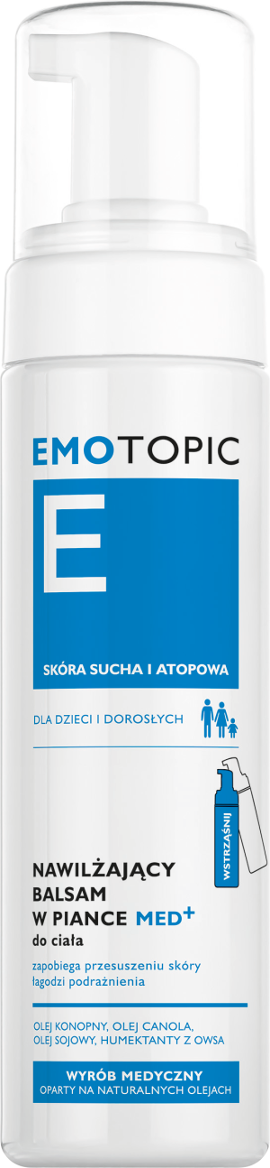 EMOTOPIC Nawilżający Balsam W Piance Do Ciała - 200 ml