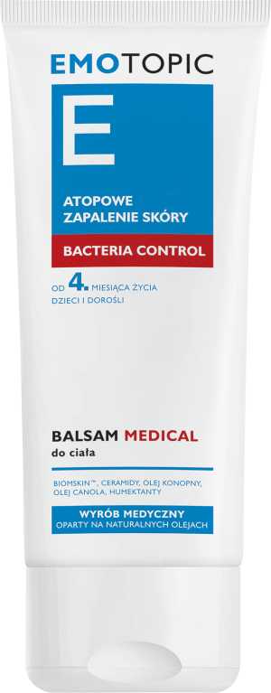 EMOTOPIC Bacteria Control Balsam Medical Do Ciała - 200ml