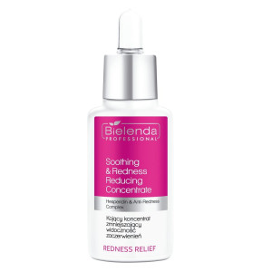BIELENDA PROFESSIONAL Redness Relief kojący koncentrat zmniejszający widoczność zaczerwienień - 30ml