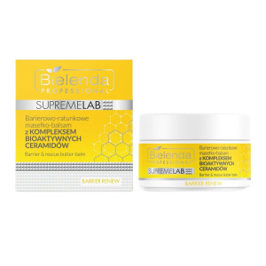 BIELENDA PROFESSIONAL SupremeLab Barierowo-Ratunkowe Masełko-Balsam z kompleksem ceramidów - 40g