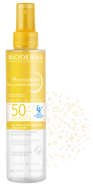 BIODERMA PHOTODERM ANTI-OX Spray Dwufazowa Woda Ochronna SPF50 - 200ml