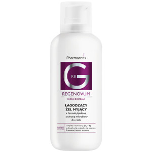 PHARMACERIS REGENOVUM Łagodzący Żel Myjący Do Ciała -skóra dojrzała- 400ml