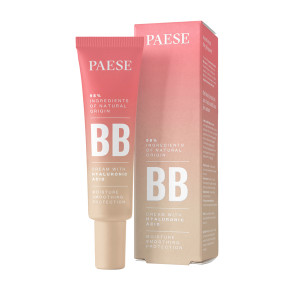 PAESE BB Cream naturalny krem BB z kwasem hialuronowym 02 Beige 30ml