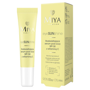 Miya Cosmetics eyeSUNshine rozświetlające serum pod oczy SPF50 15ml