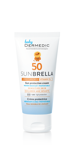 DERMEDIC SUNBRELLA Krem Ochronny SPF50 Dla Dzieci i Niemowląt - 50 ml