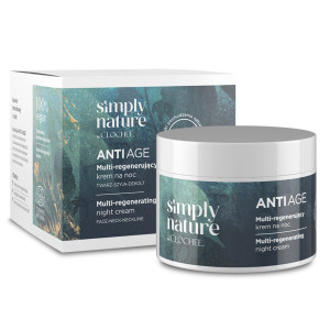 SIMPLY NATURE by Clochee ANTI AGE Multi-regenerujący Krem Na Noc - 50ml