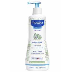 MUSTELA Hydra Bébé Mleczko Do Ciała z organicznym awokado - 500ml