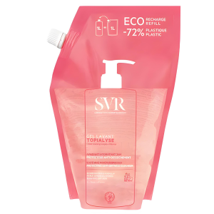 SVR TOPIALYSE Żel Do Mycia Ciała I Twarzy - skóra wrażliwa - REFILL 1000 ml