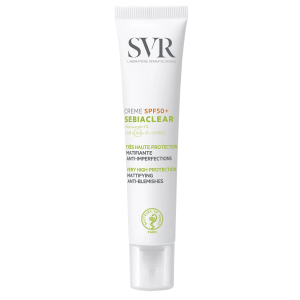 SVR SEBIACLEAR Ochronny Krem SPF50+ Do Skóry Trądzikowej - 40ml