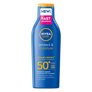 Nivea Sun Protect & Moisture nawilżający balsam do opalania SPF50+ 200ml