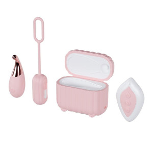 Blush Play With Me Wanderlust zestaw mini wand z 12 trybami + bezprzewodowe jajko z 10 trybami + etui + pilot Pink