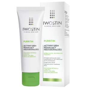 IWOSTIN PURRITIN Aktywny Krem Redukujący Niedoskonałości - 40ml