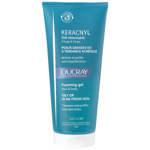 DUCRAY KERACNYL Żel Pieniący Do Mycia Skóry Skłonnej Do Trądziku - 200ml
