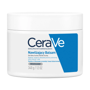 CERAVE Nawilżający Balsam Do Ciała I Twarzy Z Ceramidami Dla Skóry Suchej - 340g