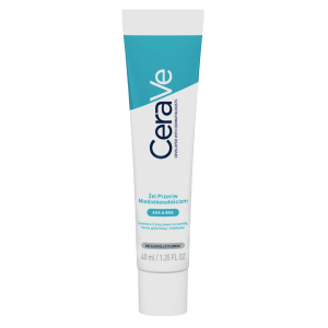 CERAVE Żel Przeciw Niedoskonałościom Do Skóry Tłustej - 40 ml