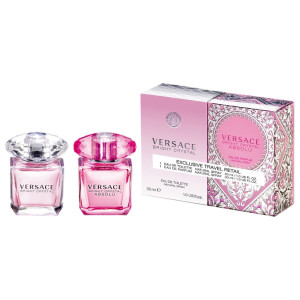 VERSACE SET (Bright Crystal + Absolu DUO X 2) woda perfumowana spray 30 ml