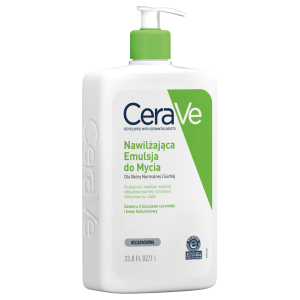CERAVE Nawilżająca Emulsja Do Mycia Dla Skóry Normalnej i Suchej - 1000ml