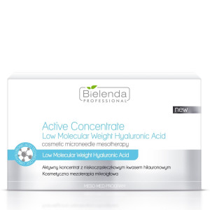 BIELENDA PROFESSIONAL Active Concentrate aktywny koncentrat z niskocząsteczkowym kwasem hialuronowym - 10x3ml