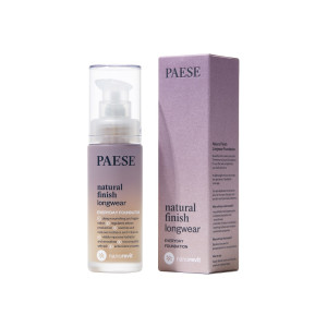 PAESE Nanorevit Natural Finish Longwear Everyday Foundation długotrwały podkład o naturalnym wykończeniu 2.5 Sand Beige 30ml