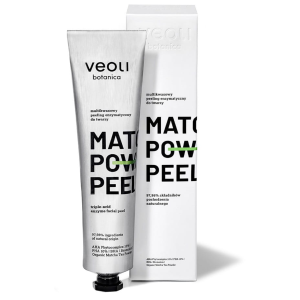 VEOLI BOTANICA Matcha Power Peel multikwasowy peeling enzymatyczny do twarzy - 75ml