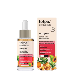 TOŁPA DERMO FACE Enzyme Serum - killer zaskórników - 30ml