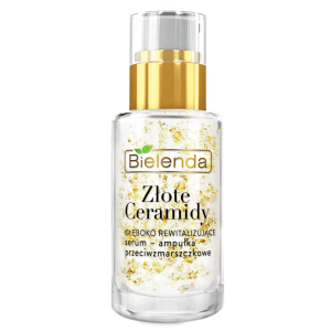 BIELENDA Złote Ceramidy głęboko rewitalizujące serum-ampułka przeciwzmarszczkowe - 15ml
