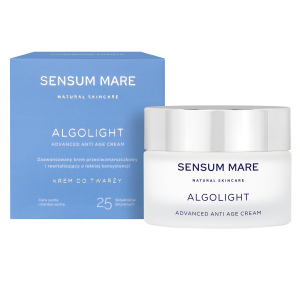 SENSUM MARE Algolight krem przeciwzmarszczkowy i rewitalizujący o lekkiej konsystencji - 50ml