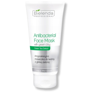 BIELENDA PROFESSIONAL Antibacterial Face Mask antybakteryjna maseczka do twarzy z glinką zieloną - 150g