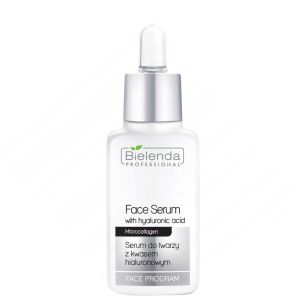 BIELENDA PROFESSIONAL Face Serum With Hyaluronic Acid serum do twarzy z kwasem hialuronowym - 30ml
