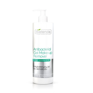 BIELENDA PROFESSIONAL Antibacterial Gel Make-Up Remover antybakteryjny żel do demakijażu twarzy - 500g