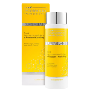BIELENDA PROFESSIONAL SupremeLab Barrier Renew tonik łagodząco-nawilżający z aloesem i kurkumą - 200ml