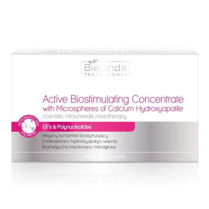 BIELENDA PROFESSIONAL MESO MED Zestaw Aktywnych Koncentratów biostymulujących z mikrosferami hydroksyapatytu wapnia - 10x3ml