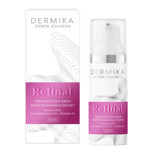 DERMIKA Esthetic Solutions Retinal Prebiotyczny Krem Przeciwzmarszczkowy na noc - 50ml