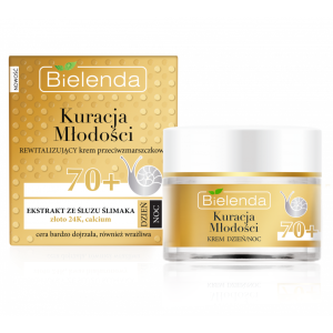 BIELENDA Kuracja Młodości Rewitalizujący Krem Przeciwzmarszczkowy 70+ dzień/noc - 50ml