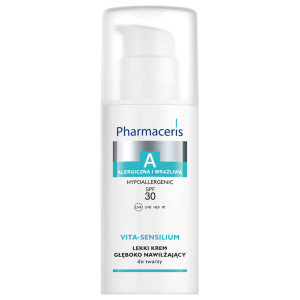 PHARMACERIS A VITA-SENSILIUM Lekki Krem Nawilżający Do Twarzy SPF30 - 50 ml