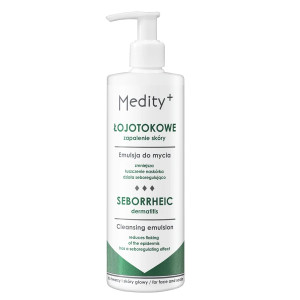 Medity+ Łojotokowe Zapalenie Skóry emulsja do mycia twarzy i skóry głowy - 200ml