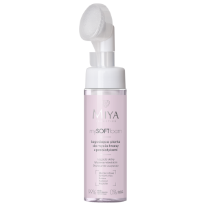 MIYA COSMETICS mySOFTfoam Łagodząca pianka do mycia twarzy z prebiotykami - 150ml