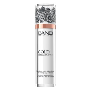 BANDI Professional Gold Philosophy Peptydowy krem odmładzający do twarzy, szyi i dekoltu - 50ml