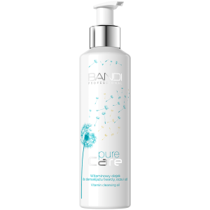 BANDI PROFESSIONAL Pure Care Witaminowy olejek do demakijażu twarzy, oczu i ust - 170ml