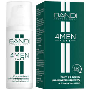 BANDI 4MEN Care Krem do twarzy przeciwzmarszczkowy - 50ml