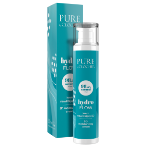 PURE BY CLOCHEE HYDRO FLOW Krem nawilżający 5D - 50ml