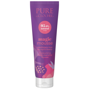 PURE BY CLOCHEE MAGIC MOUSSE Nawilżający mus do mycia twarzy - 90ml