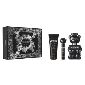 Moschino Toy Boy zestaw woda perfumowana spray 100ml + żel do ciała 100ml + woda perfumowana spray 10ml