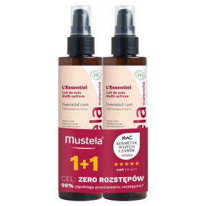 MUSTELA Duopak Maternite Essential Care Mleczko multifunkcyjne 200ml+200ml