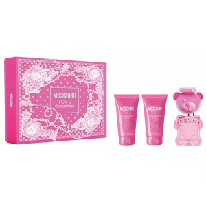 Moschino Toy 2 Bubble Gum zestaw woda toaletowa spray 50ml + żel pod prysznic 50ml + balsam do ciała 50ml