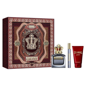 JEAN PAUL GAULTIER SET (Scandal + Shower GEL + ) woda toaletowa spray męskie 100 ml