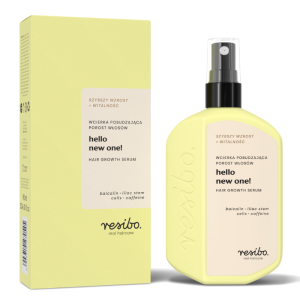 Resibo HELLO NEW ONE - wcierka pobudzająca porost włosów - 90ml