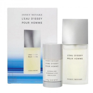Issey Miyake L'Eau d'Issey Pour Homme zestaw woda toaletowa spray 75ml + dezodorant sztyft 75g